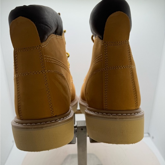 Roofing Nubuck Leather Men’s Work Boots wide width - Picture 16 of 17